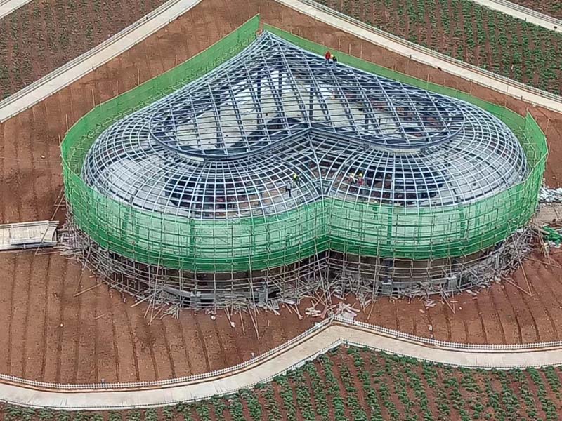 網(wǎng)架鋼結(jié)構(gòu)加工中變形問題的處理方法您了解多少?