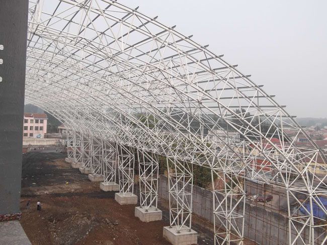 萊蕪萬祥煤礦煤棚